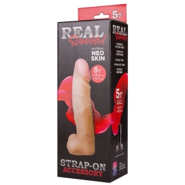 Фаллос-насадка Real Standard 5,7"