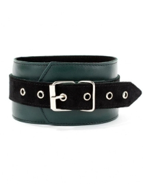 Изумрудный ошейник БДСМ Emerald