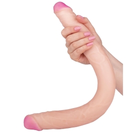 Двусторонний фаллос Lesbi Double Dong