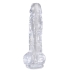 Фаллос King Cock Clear 8&quot;, Pipedream