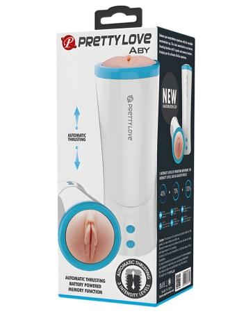 Автоматический мастурбатор с фрикциями Pretty Love Aby